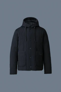 MILES Light Down Vertical Quilted Jacket