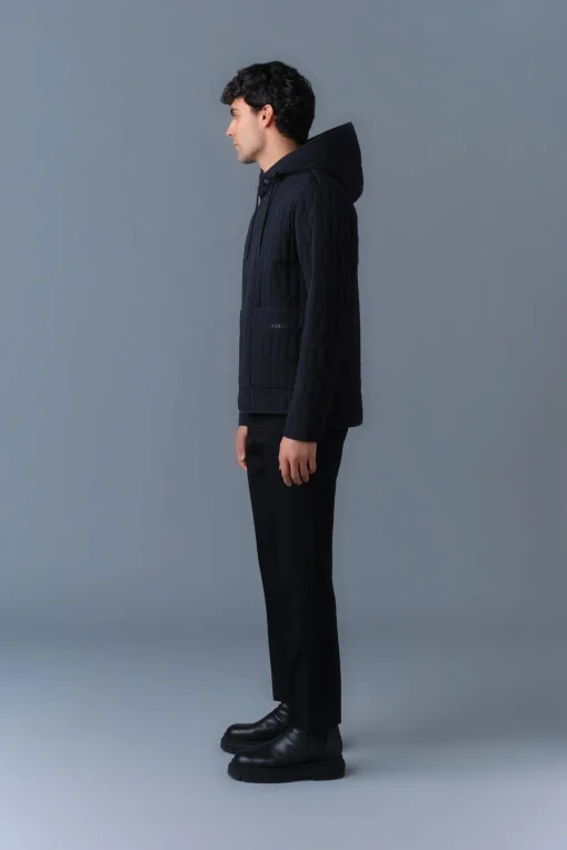 MILES Light Down Vertical Quilted Jacket