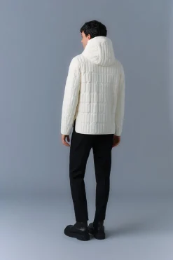 MILES Light Down Vertical Quilted Jacket