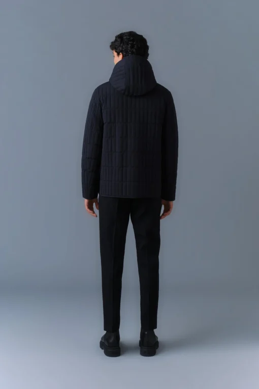 MILES Light Down Vertical Quilted Jacket