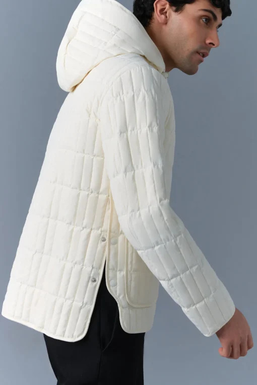 MILES Light Down Vertical Quilted Jacket