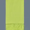 MONA Rectangular wool scarf with fringed ends