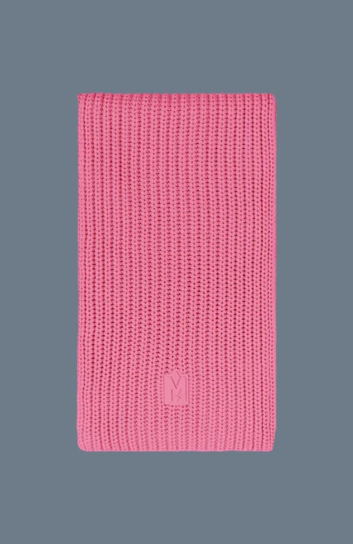 NELL Rectangular merino wool scarf