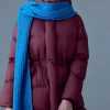 NELL Rectangular merino wool scarf