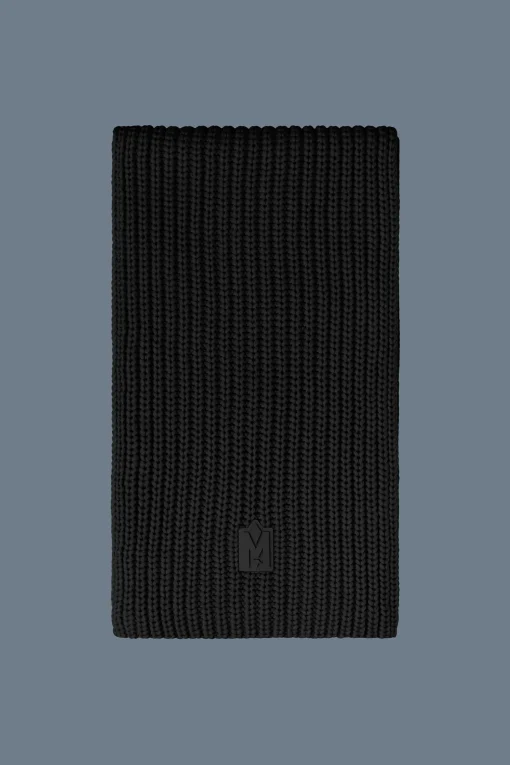 NELL Rectangular merino wool scarf