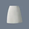 NELLA-CO Panelled Cotton A-Line Skirt