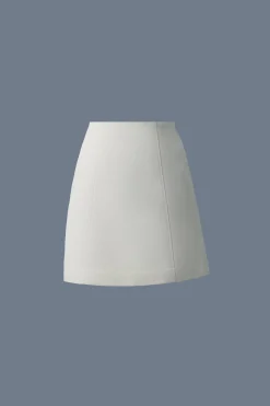 NELLA-CO Panelled Cotton A-Line Skirt