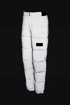 NELSON-RF Reflective down quilted ski pants