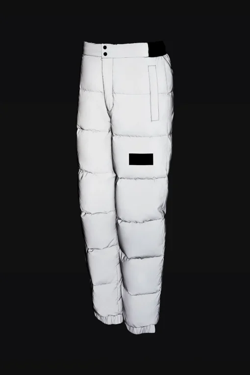 NELSON-RF Reflective down quilted ski pants