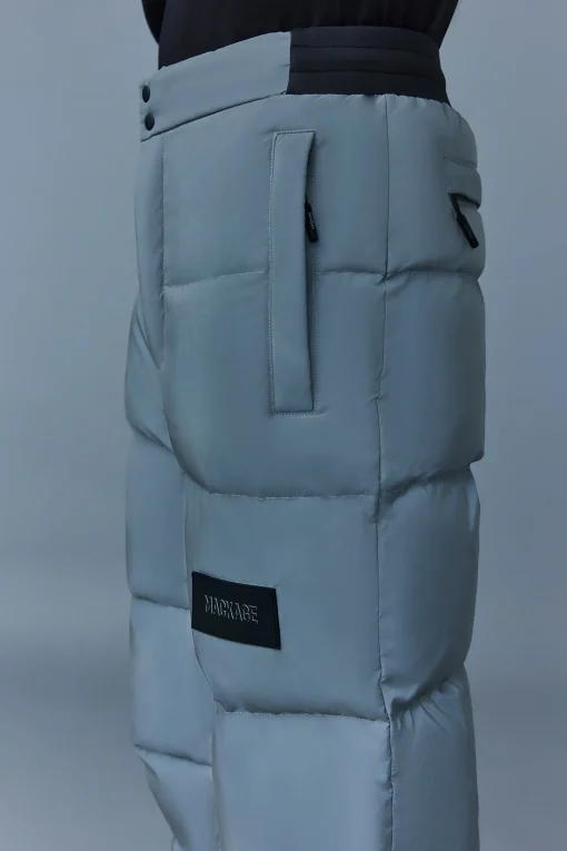NELSON-RF Reflective down quilted ski pants