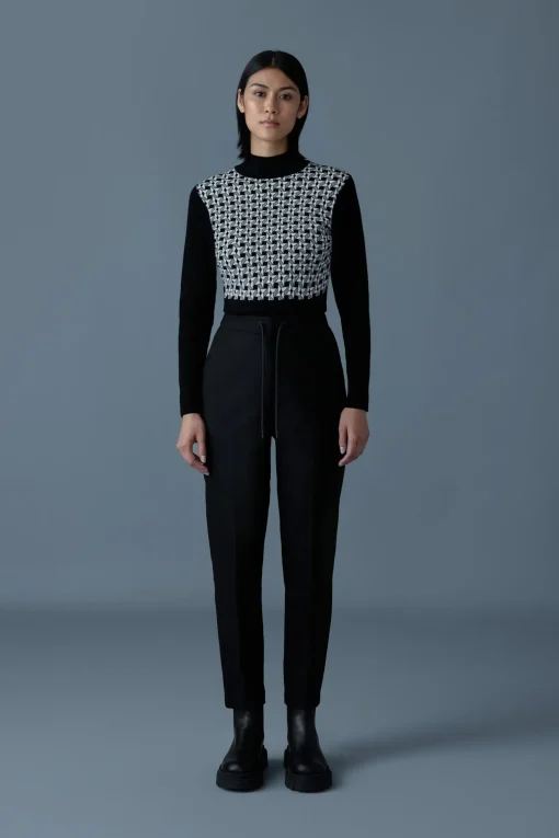 NIDYA Wool half-lined pants
