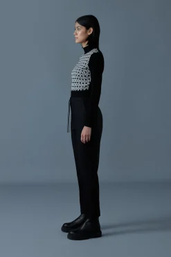 NIDYA Wool half-lined pants