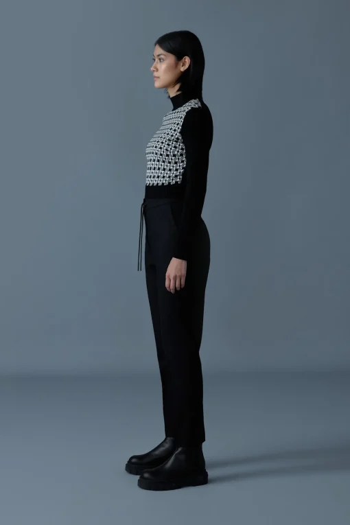 NIDYA Wool half-lined pants