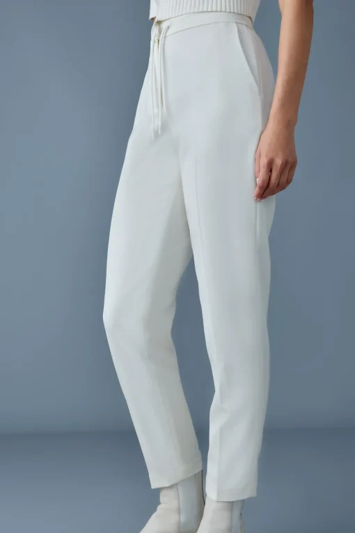 NIDYA Wool half-lined pants
