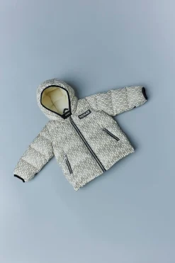 NOKO-MG Recycled down jacket with binded hood for babies (3-24 months)
