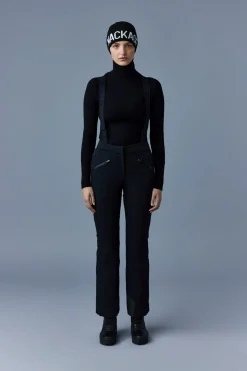 NYOMI ski pant with removable suspenders