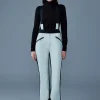 NYOMI ski pant with removable suspenders