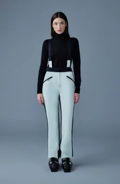 NYOMI ski pant with removable suspenders
