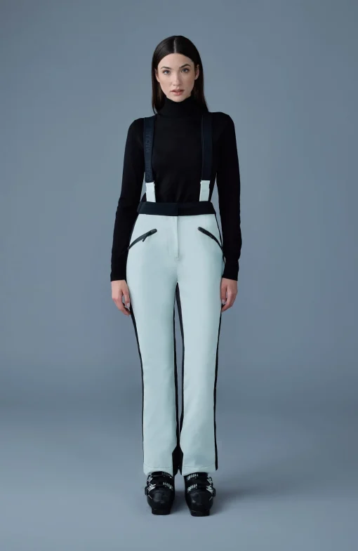 NYOMI ski pant with removable suspenders