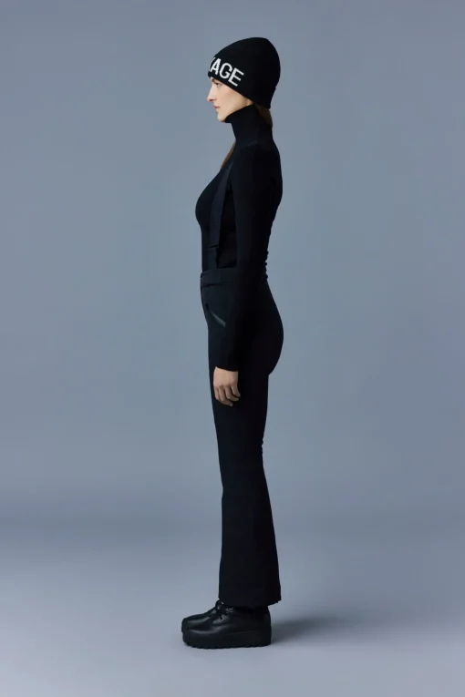 NYOMI ski pant with removable suspenders