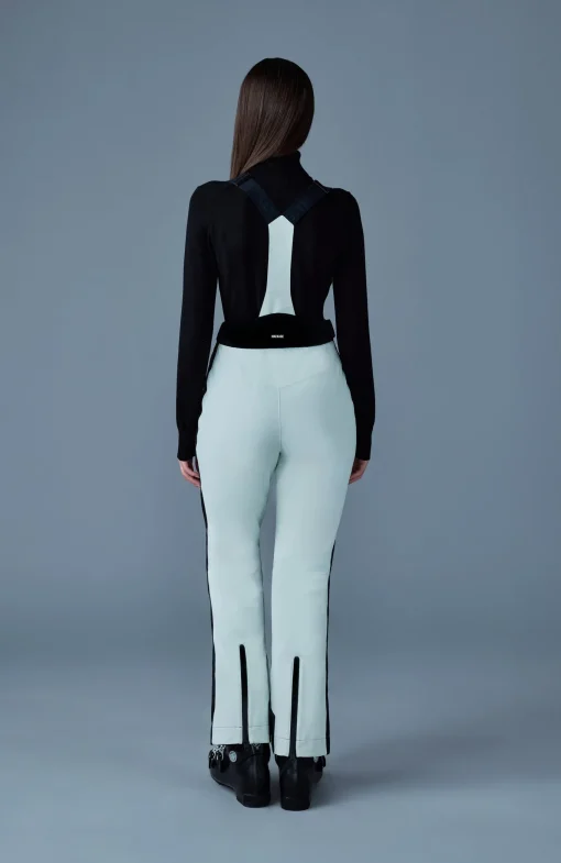 NYOMI ski pant with removable suspenders