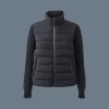 OCEANE-CITY Light down mixed-media jacket