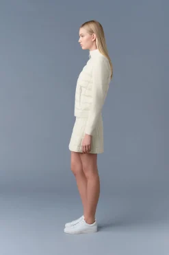 OCEANE-CITY Light down mixed-media jacket