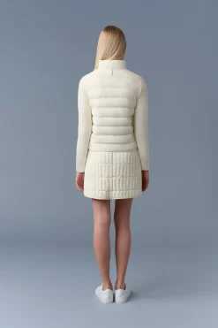 OCEANE-CITY Light down mixed-media jacket