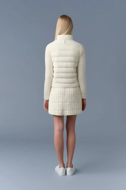 OCEANE-CITY Light down mixed-media jacket