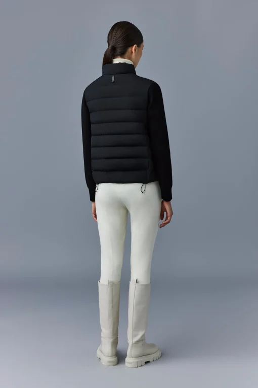 OCEANE-CITY Light down mixed-media jacket