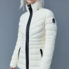 PATSY Agile 360 down jacket with blue fox fur