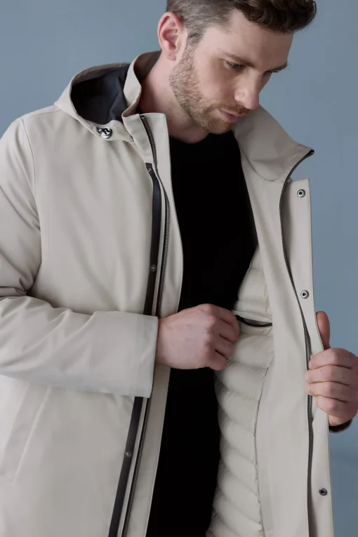 ROLAND 2-in-1 down parka with hood