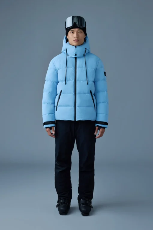 SAMUEL-SKI Medium down jacket with hood