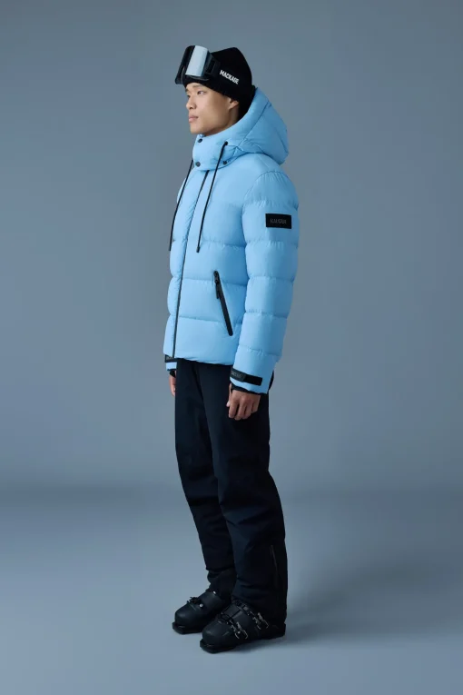 SAMUEL-SKI Medium down jacket with hood