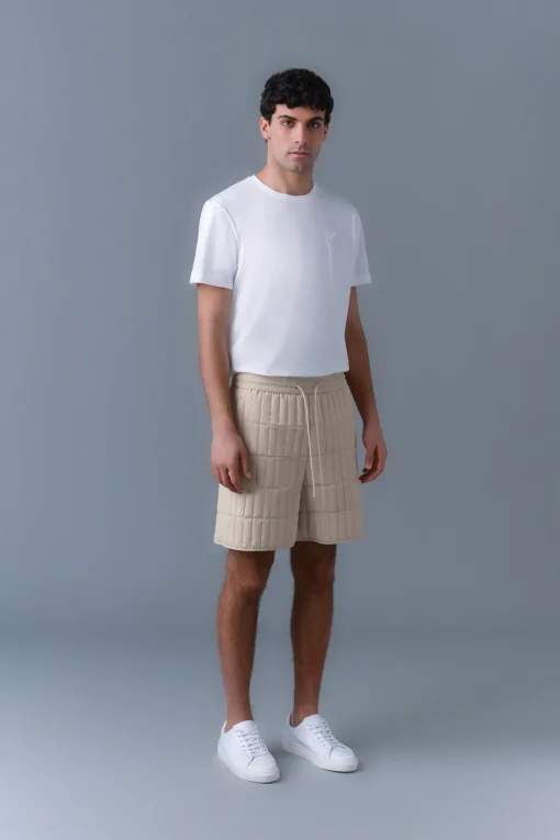 SEBASTIAN Vertical Quilted Shorts