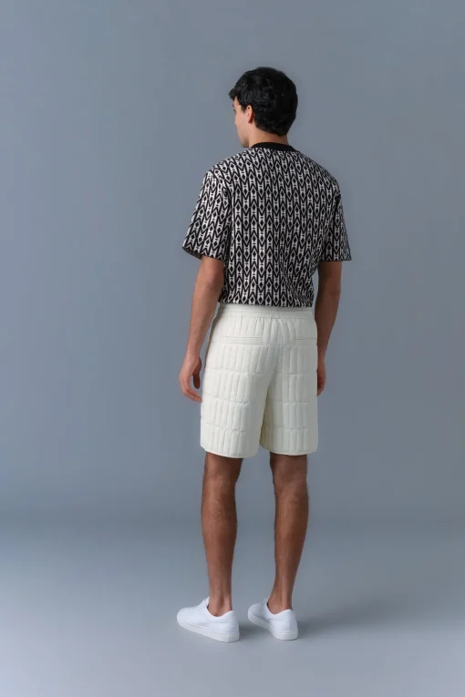 SEBASTIAN Vertical Quilted Shorts