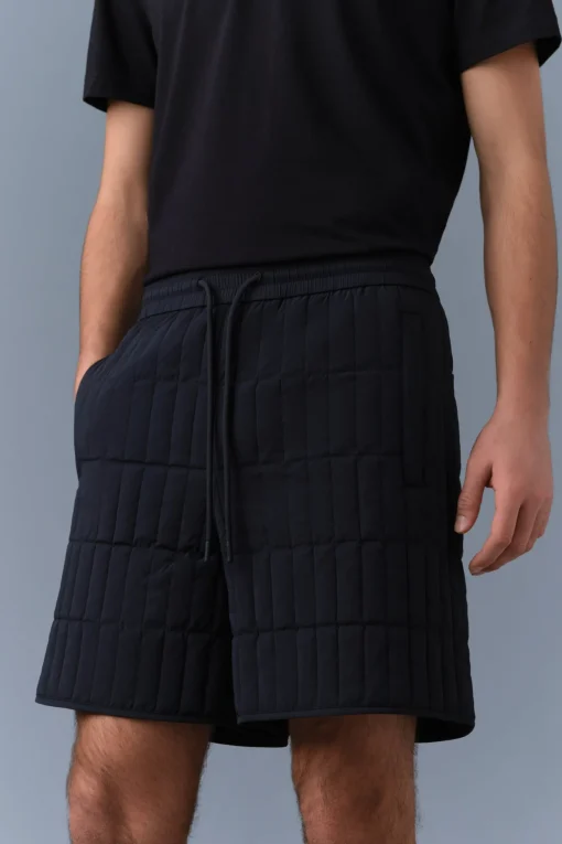 SEBASTIAN Vertical Quilted Shorts