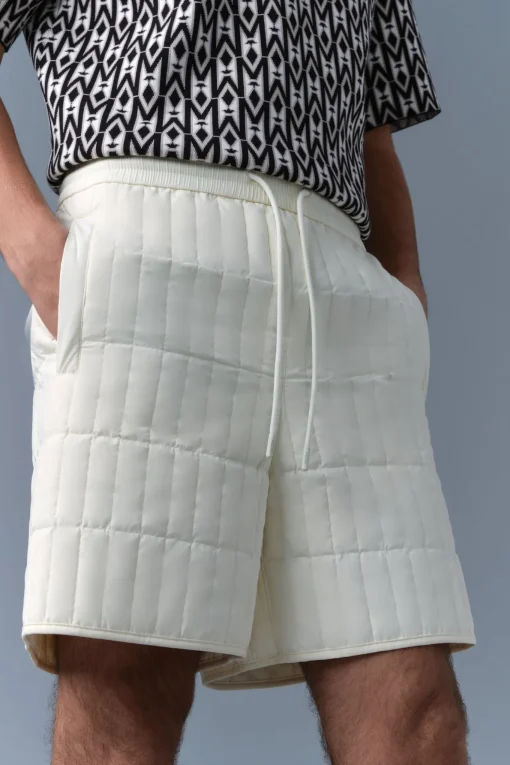 SEBASTIAN Vertical Quilted Shorts