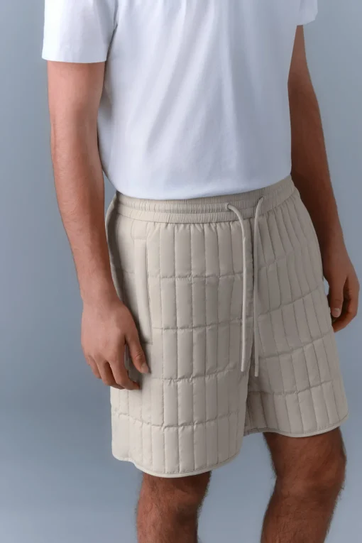 SEBASTIAN Vertical Quilted Shorts