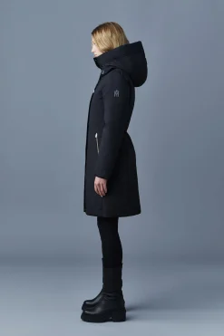 SHILOH 2-in-1 fitted down coat with removable bib