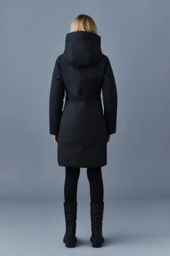 SHILOH 2-in-1 fitted down coat with removable bib