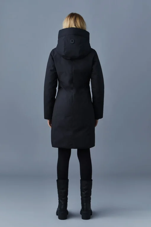 SHILOH 2-in-1 fitted down coat with removable bib