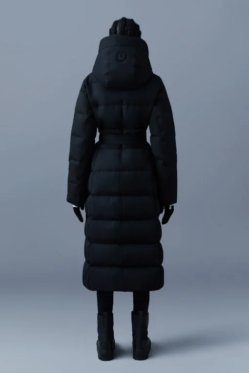 SHYLA 2-in-1 down coat with removable bib