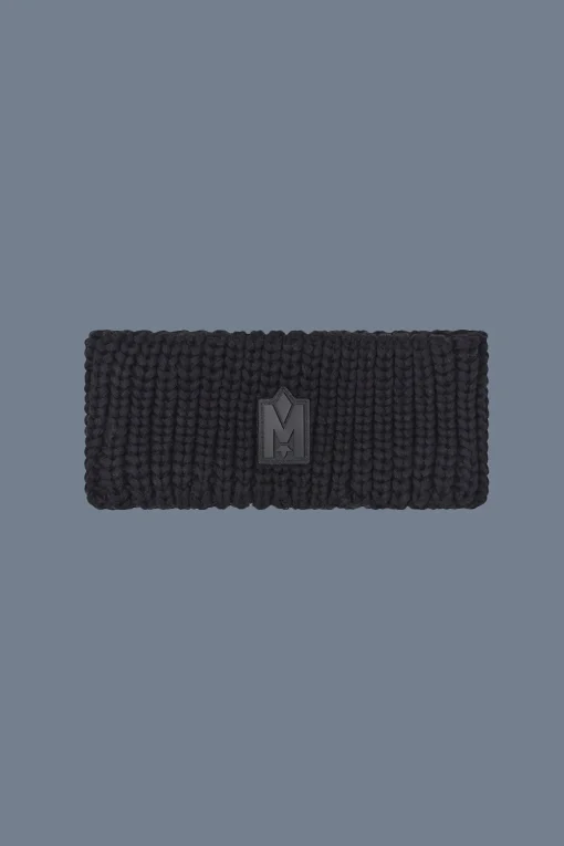 SIM-Z Rib knit merino wool headband