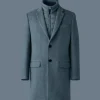 SKAI-SLB 3-in-1 wool coat with removable down liner