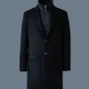 SKAI-SLB 3-in-1 wool coat with removable down liner