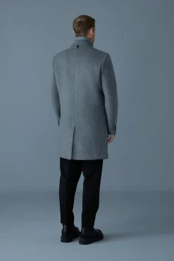 SKAI-SLB 3-in-1 wool coat with removable down liner