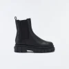 STORM shearling-lined (R) Leather Chelsea boot for women