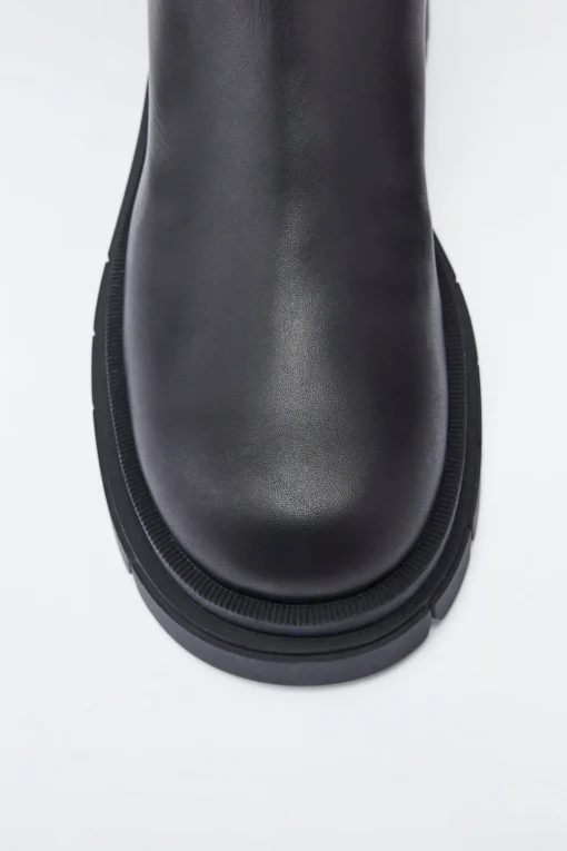 STORM shearling-lined (R) Leather Chelsea boot for women