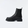 STORM unlined lug sole (R) Leather Chelsea boot for men